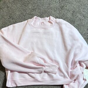 Blogilates mock neck sweatshirt NWT